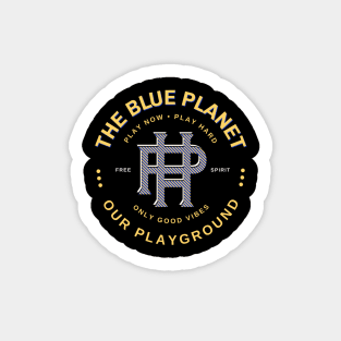 Play Hard Planet Earth Playground Good Vibes Free Spirit Sticker